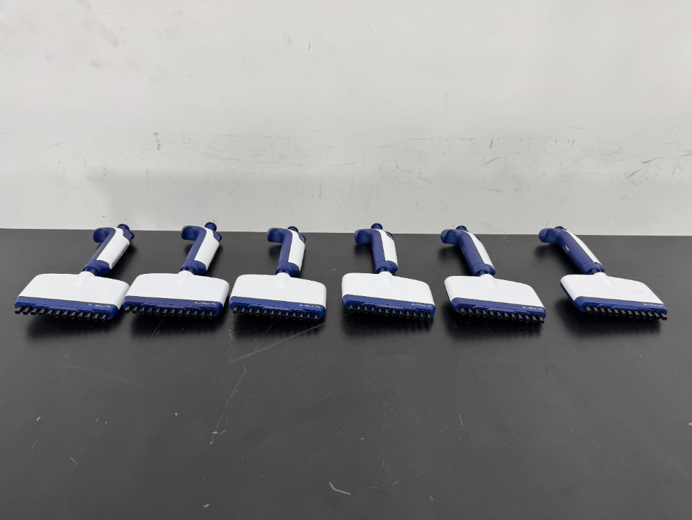 Image of Rainin Pipet-Lite XLS Multichannel Pipettes - Quantity 6